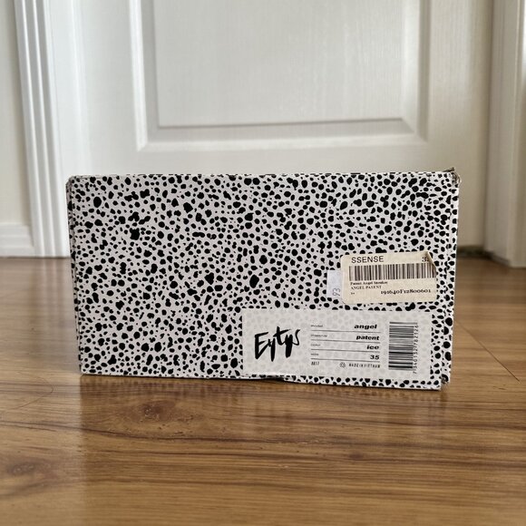 EYTYS Angel Light Blue Leather Sneakers In Sky Blue - Picture 2 of 7